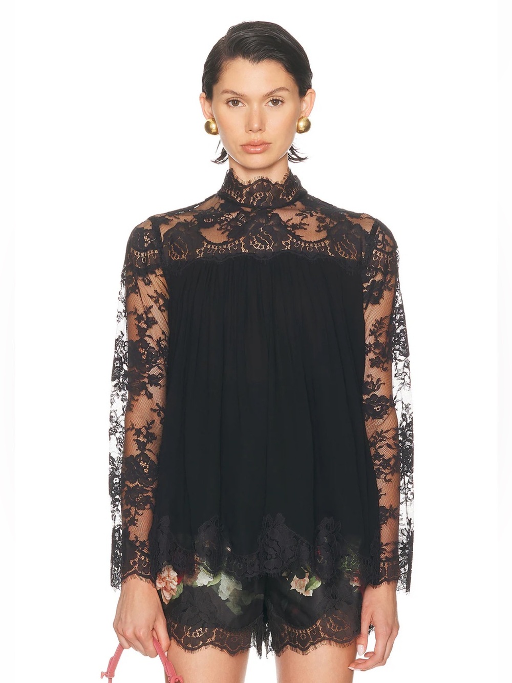 ZIMMERMANN Hypnotic Lace Yoke Top